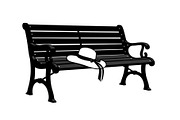 Vintage Park Bench Vector Bundle, an Illustration by jahid234 (Thumbnail 30 of 49)