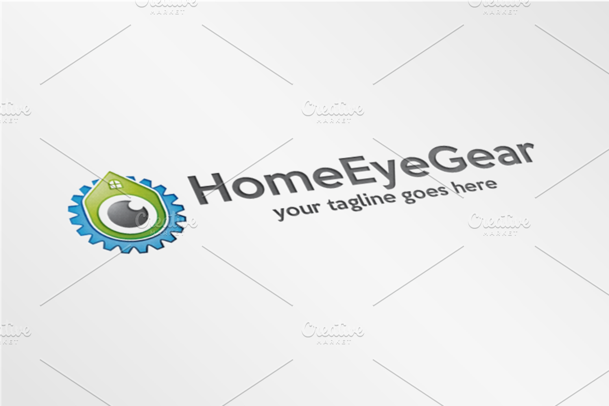 HomeEyeGear – Logo Template, a Branding & Logo Template by Alfam17 (Photo 2 of 4)