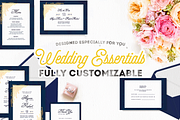 Elegant Wedding Suite, an Invitation Template by Moon Starer Studio (Thumbnail 1 of 2)
