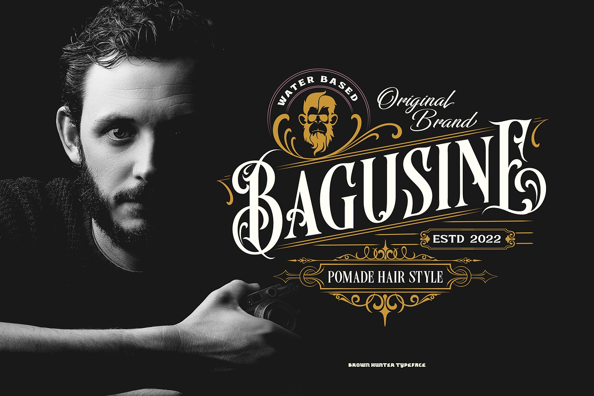 Brown Hunter Victorian Set, a Serif Font by alit design (Photo 20 of 32)
