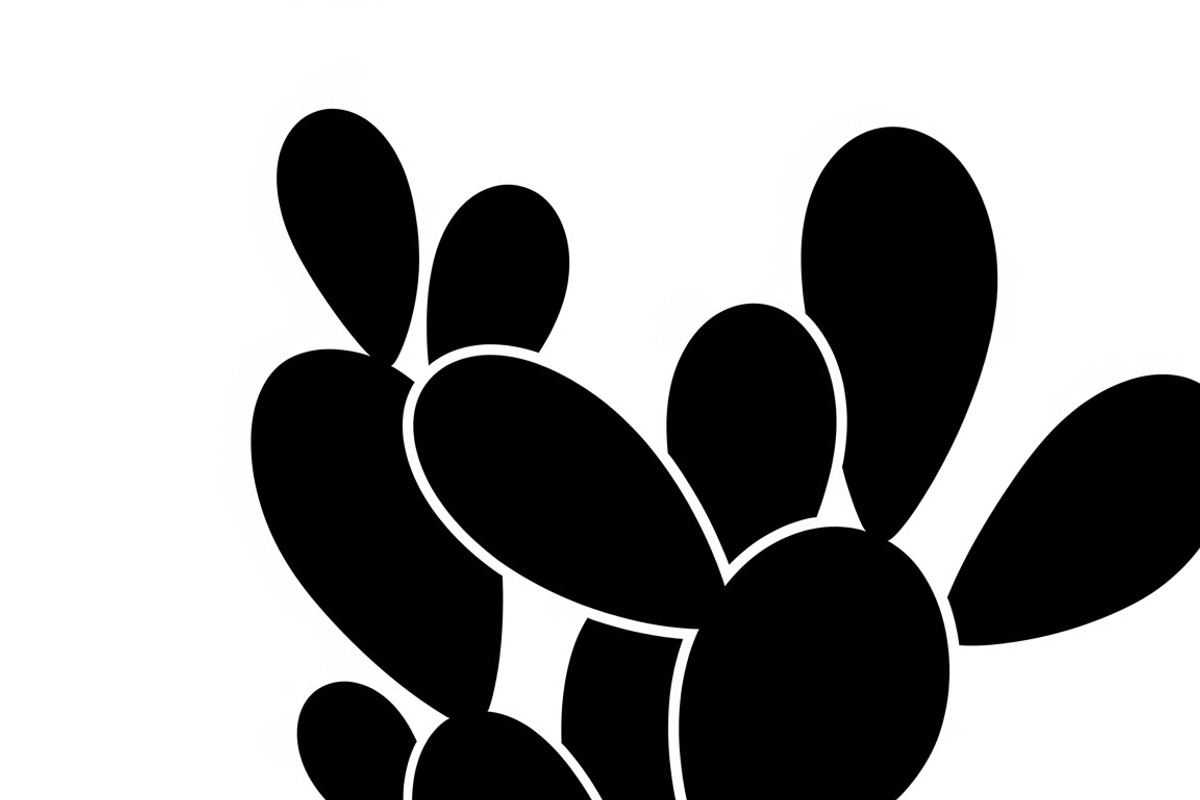 collection of desert cactus silhouet, an Illustration by Amazin_art (Photo 20 of 33)