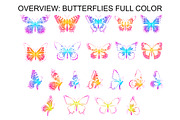 Wings & Butterfly(SVG, PNG Brushes), a Brush Add-On by xresch (Thumbnail 15 of 22)