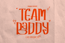Team Baddy | Cute Hand Drawn