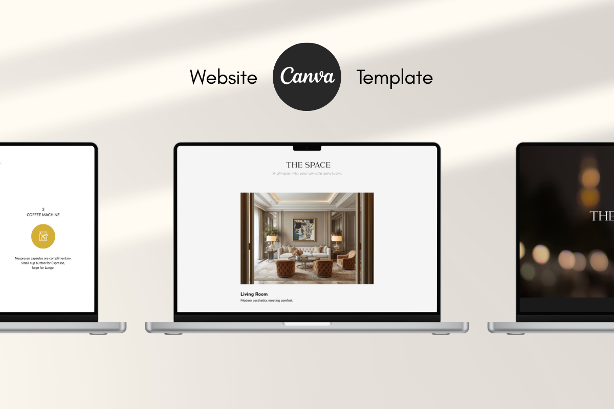 Luxury Airbnb Host Website Template, a Landing Page Template by batang (Photo 3 of 6)