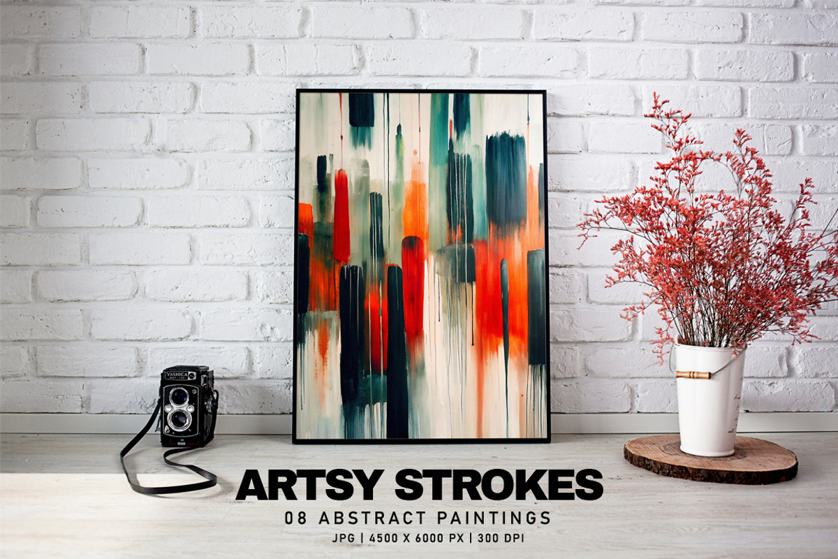 Artsy Strokes, a Decorative Illustration by Digital Art Creations (Photo 5 of 6)