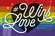 Love Wins | Photoshop Actions, an Action Add-On by Riccardo Anelli (Thumbnail 1 of 5)