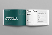 Brand Guidelines Template Landscape, a Brochure Template by E-Type (Thumbnail 4 of 7)