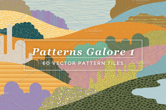 60 Vector Patterns preview 6
