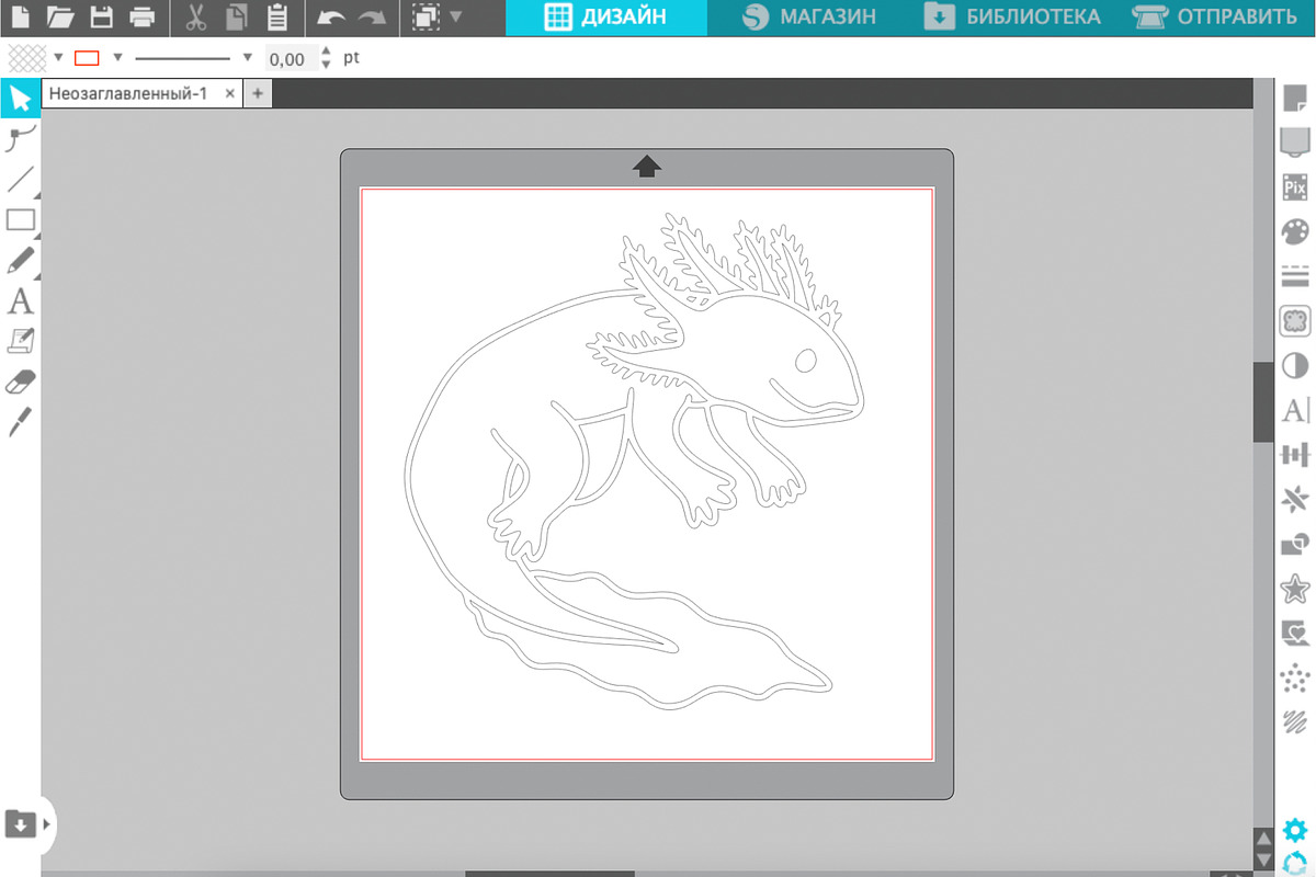 Axolotl svg dxf png, axolotl clipart, an Animal Illustration by Bila Vorona (Photo 5 of 7)