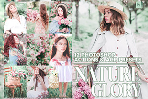 12 Nature Glory Photoshop Actions