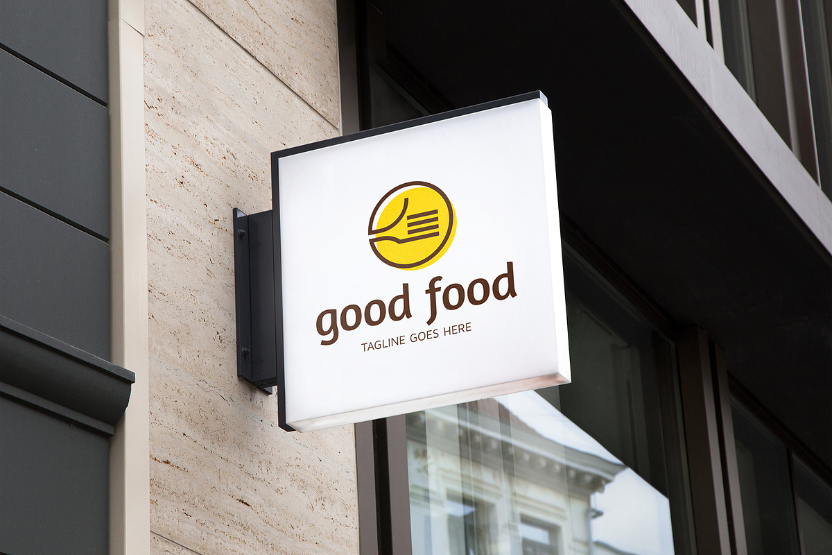 Good Food Logo, a Branding & Logo Template by Falcon eye (Photo 2 of 3)