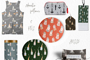 Boho Scandi Christmas CLIPART, a Decorative Illustration by ArtOLB (Thumbnail 6 of 8)
