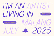Malvion Drawn, a Sans Serif Font by Craft Supply Co. (Thumbnail 3 of 8)