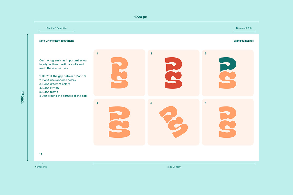 Pura Brand Guidelines Template, a Branding & Logo Template by Hamdi Designs (Photo 4 of 11)