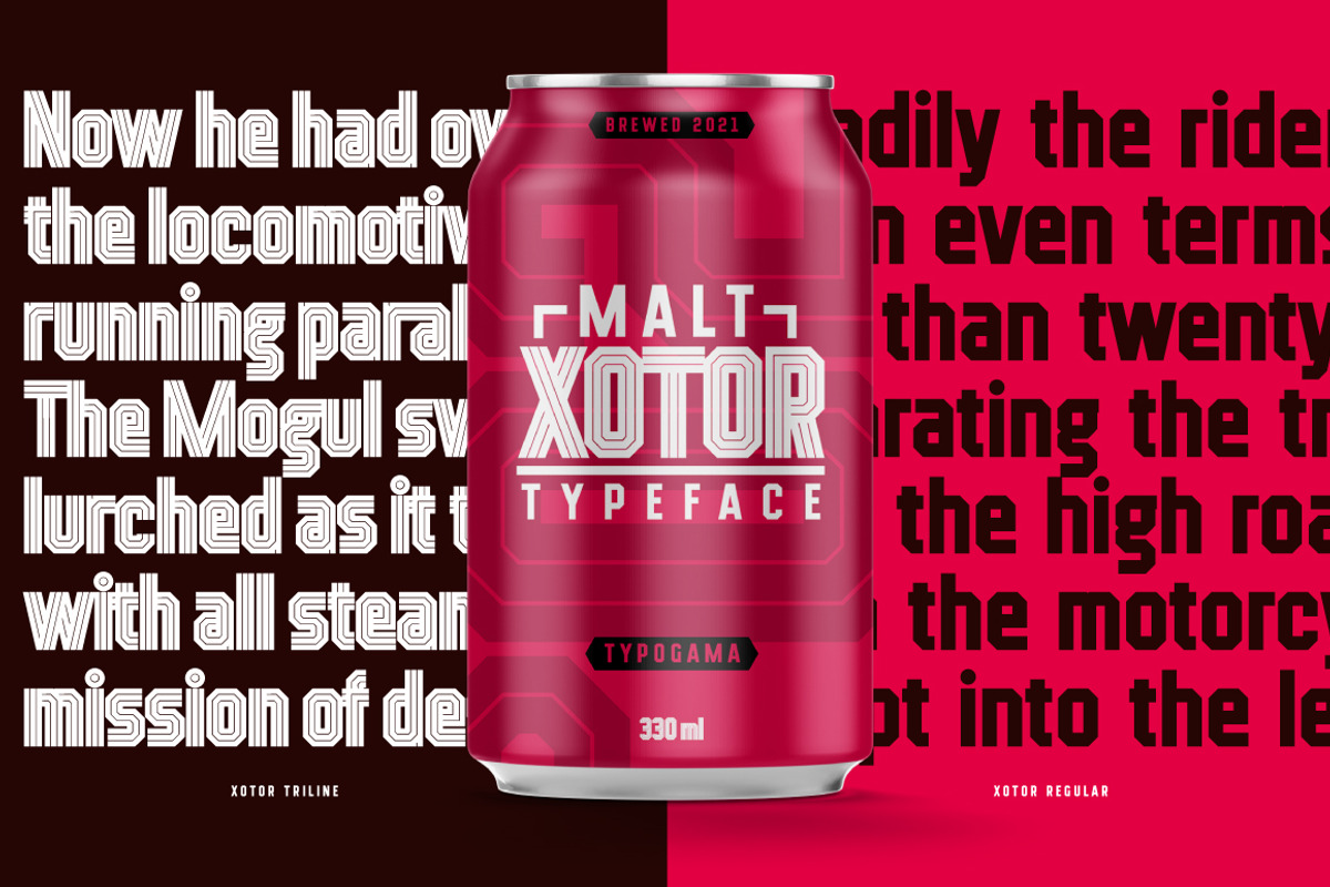 Xotor, a Sans Serif Font by Typogama (Photo 2 of 10)