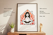 Self Love Feminine Collection, a Person Illustration by Greywitch_Lola (Thumbnail 2 of 12)