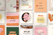 Lady Boss Inspiration Quotes, a Social Media Template by Kseniia_Design (Thumbnail 6 of 10)