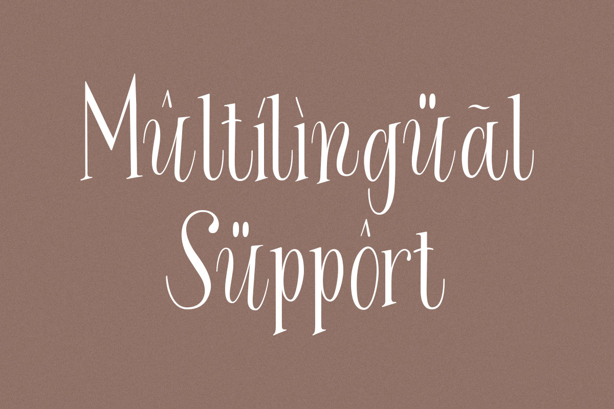 Evening River - Elegant Display Type, a Font by Littlehand (Photo 6 of 8)