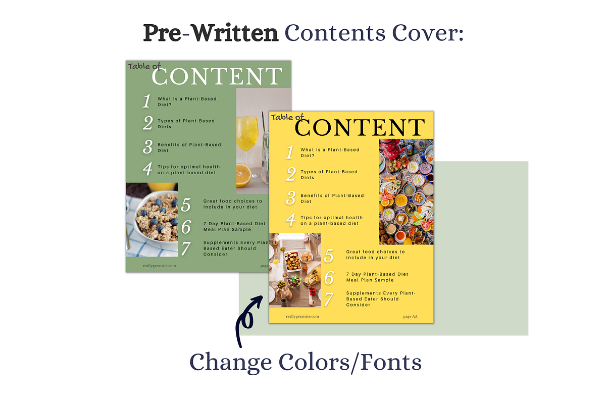 Plant-Based Diet Guide, a Books & Magazine Mockup by Millennials Marketing (Photo 6 of 7)