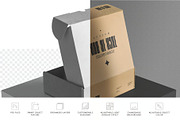 Box Mockup, a Packaging Mockup by megostudi0 (Thumbnail 2 of 7)