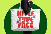 KITLE – Bold Funky Font, a Sans Serif Font by Pekotype (Thumbnail 14 of 15)