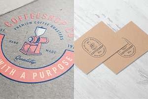 Coffee Shop Logo Templates Vol.1