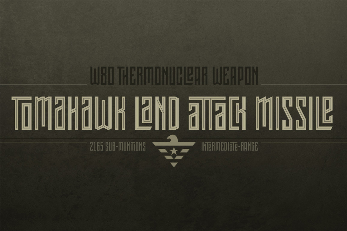 Pocketknife, a Font by Blank Is The New Black (Photo 9 of 10)