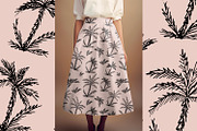 Summer Palm Sketch, a Wallpaper Graphic by MalyskaStudio (Thumbnail 6 of 12)