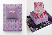 Gilded Petal Jeweled Florals, a Pattern Graphic by Ninterints (Thumbnail 8 of 17)