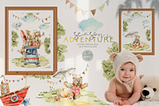 Woodland animals Bundle 2000, an Animal Illustration by 60secondsArt (Thumbnail 11 of 13)