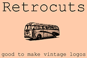 Retrocuts, a Symbol Font by Intellecta Design (Thumbnail 2 of 5)