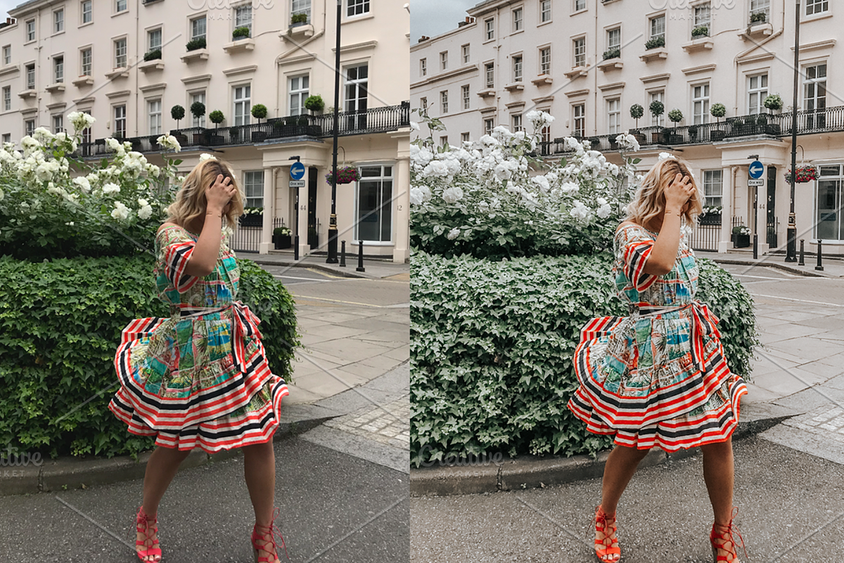 Wanderlust| Blogger Lightroom Preset preview 3