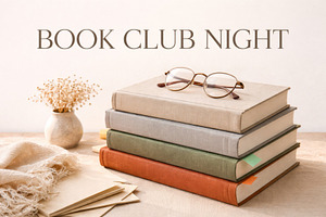 Stack of books with eyeglasses on ta, a Photo by Dvoevnore photos