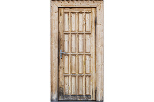 The old larch door