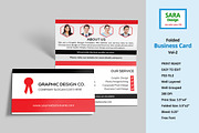Folded Business Card Vol-2, a Business Card Template by SR Design (Thumbnail 2 of 6)