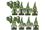 St Patrick gnomes clipart png, an Illustration by KupalinaArt (Thumbnail 4 of 5)