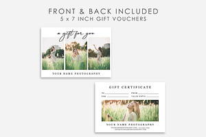 Photography Gift Certificate