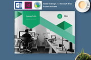 Company Profile, a Stationery Template by Kahuna Design (Thumbnail 1 of 17)