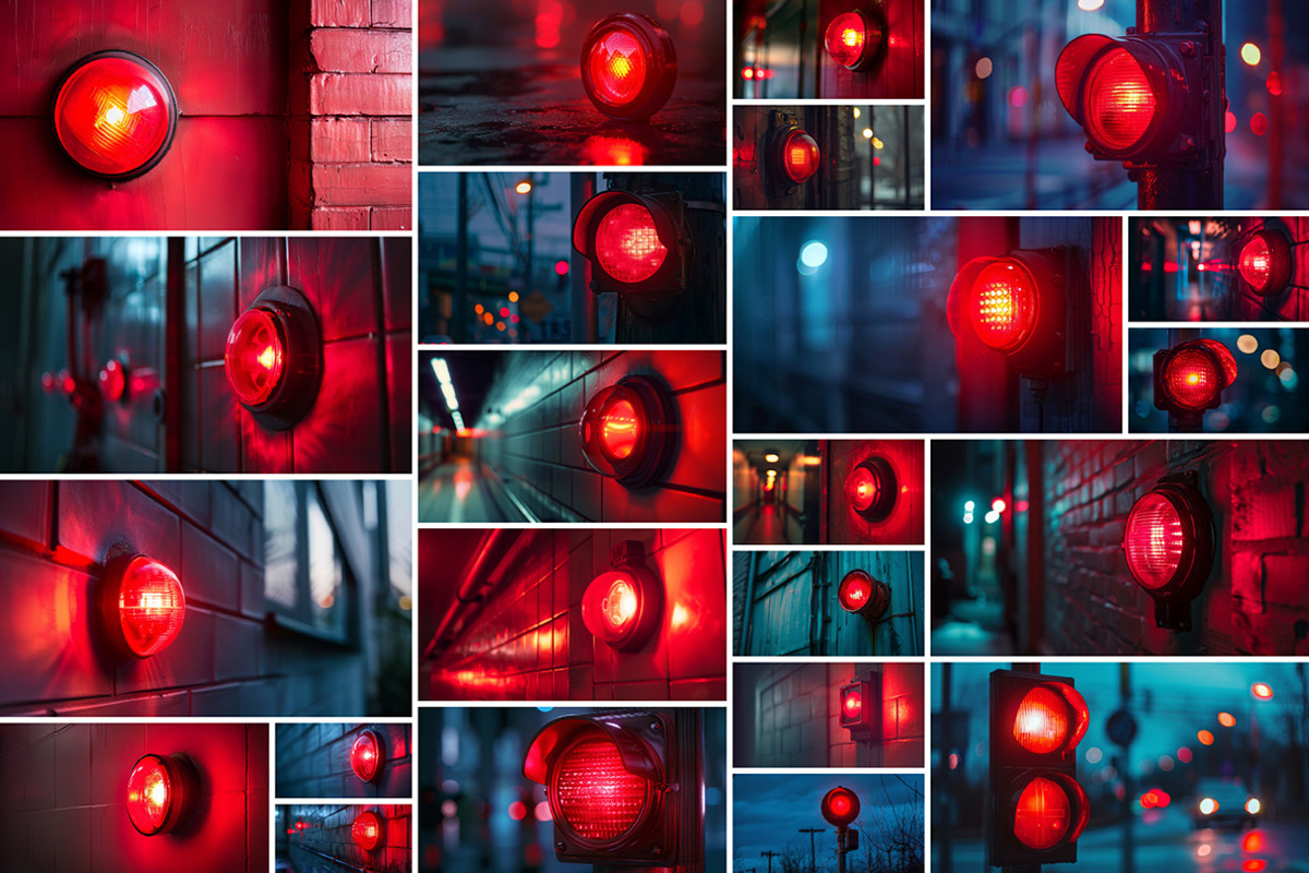 Red alarm - 46 images, a Technology Photo by Handmadefont (Photo 4 of 13)