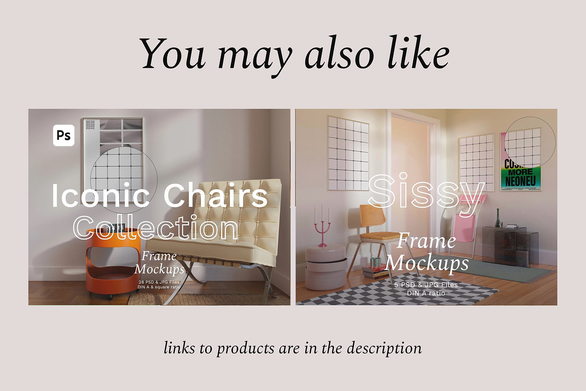 Frame Mockups For Prints DIXIE, a Household Mockup by Bonumo (Photo 11 of 11)