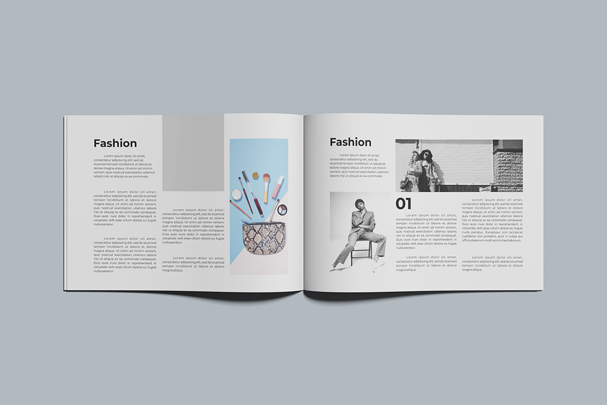 Landscape Brochure / book Mockup, a Books & Magazine Mockup by bimockup (Photo 2 of 5)
