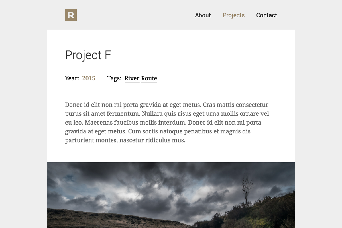 Roon, for Kirby 3.× CMS, a Templates & Theme by Starckio (Photo 4 of 5)