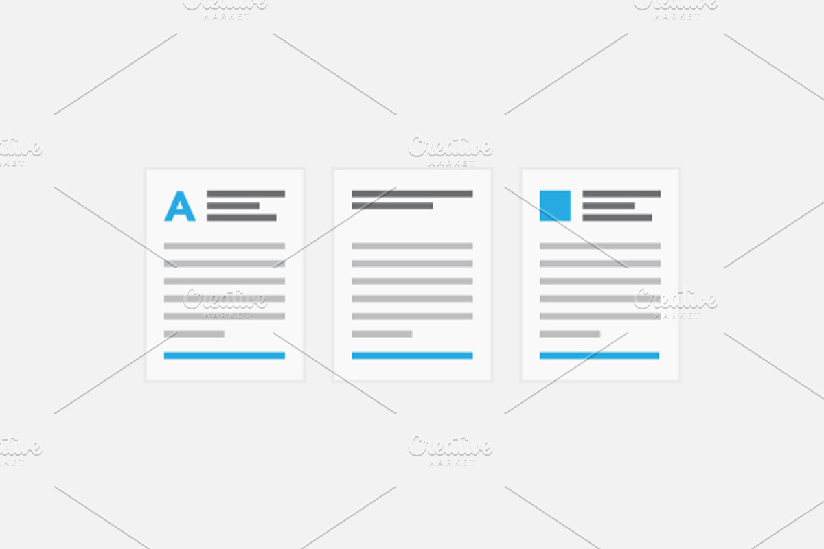Document Icon Vector preview 2