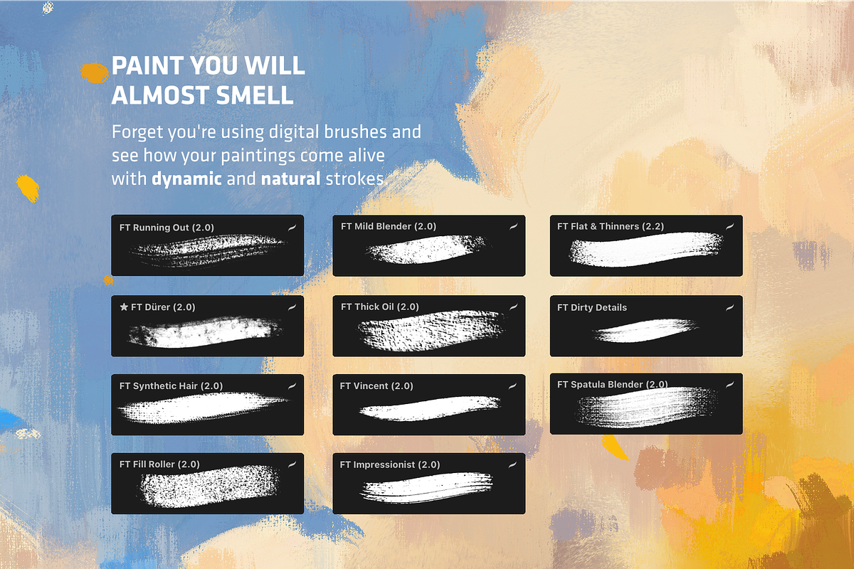 Canvas X - Procreate Brush Pack preview 5