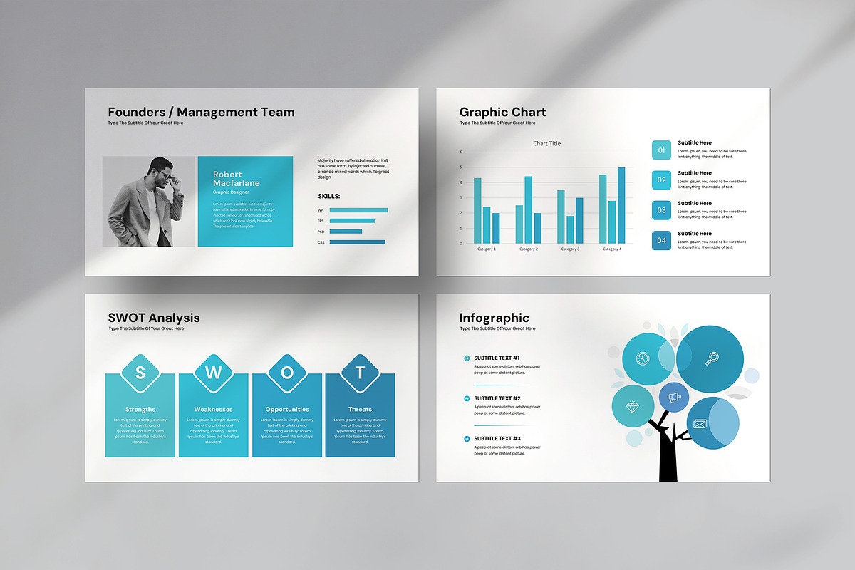 Creative PowerPoint Template, a Presentation Template by CreativeSlides