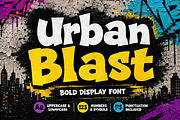 Urban Blast, a Serif Font by Wow Magic (Thumbnail 1 of 5)
