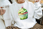 Pink Cupcake Clipart, an Illustration by Sublimation Artist (Thumbnail 4 of 6)