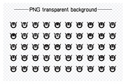 Smile Devil Emoticons Set, a Solid Icon by Designfour (Thumbnail 3 of 7)