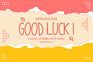Good Luck!