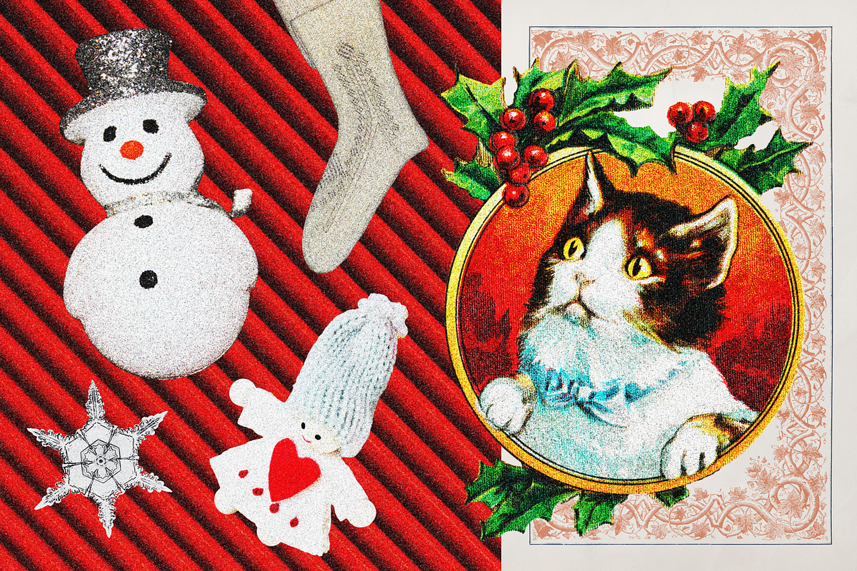 Heirloom: Christmas Collage Pack, an Object Graphic by Anastasiia VNSK (Photo 8 of 14)